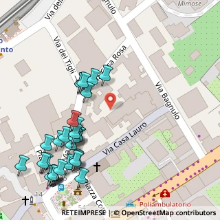 Mappa Via Casa Lauro, 80063 Piano di Sorrento NA, Italia (0.08)