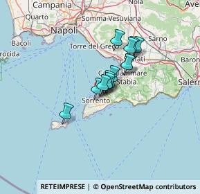 Mappa Via Mario Castellano, 80065 Sant'Agnello NA, Italia (8.79538)