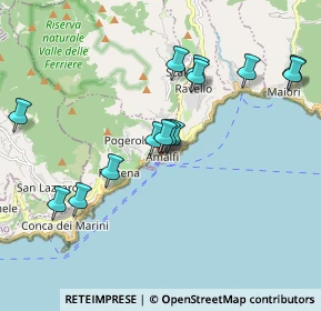 Mappa Piazza Flavio Gioia, 84011 Amalfi SA, Italia (2.00143)