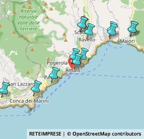 Mappa Piazza Flavio Gioia, 84011 Amalfi SA, Italia (2.26923)