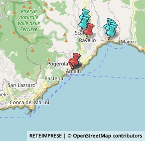 Mappa Piazza Flavio Gioia, 84011 Amalfi SA, Italia (1.88182)