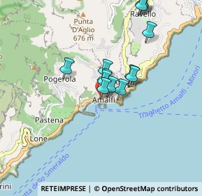 Mappa Piazza Flavio Gioia, 84011 Amalfi SA, Italia (0.79615)