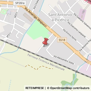 Mappa Piazza Roma, 1, 84098 Pontecagnano Faiano, Salerno (Campania)
