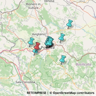 Mappa Via Alfredo Viviani, 85100 Potenza PZ, Italia (6.894)