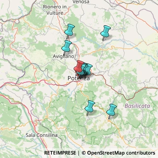 Mappa Via Alfredo Viviani, 85100 Potenza PZ, Italia (8.53)