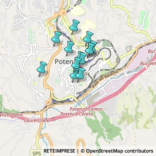 Mappa Via Alfredo Viviani, 85100 Potenza PZ, Italia (0.65308)