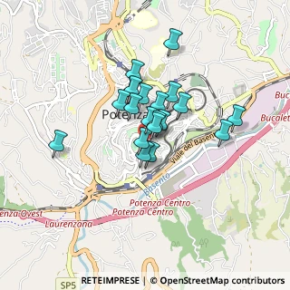 Mappa Via Alfredo Viviani, 85100 Potenza PZ, Italia (0.6415)