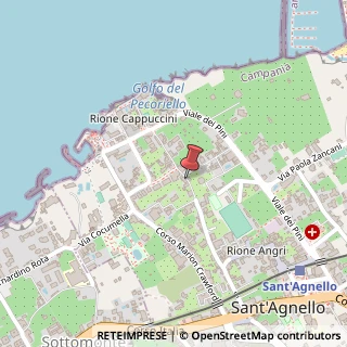 Mappa Via Cappuccini, 62, 80065 Sant'Agnello, Napoli (Campania)