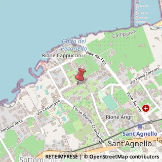 Mappa Via degli Aranci, 6, 80065 Sant'Agnello, Napoli (Campania)
