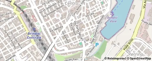 Mappa Brindisi
