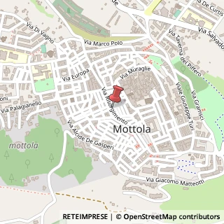 Mappa Via risorgimento 254, 74017 Mottola, Taranto (Puglia)