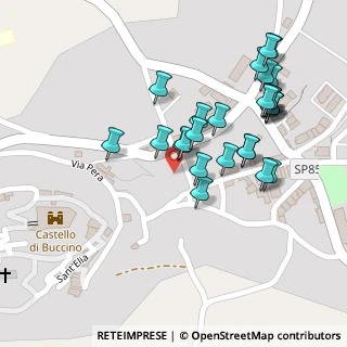 Mappa Via Vittorio Emanuele, 84021 Buccino SA, Italia (0.12963)