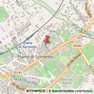 Mappa Via Bagnulo, 30, 80063 Piano di Sorrento, Napoli (Campania)