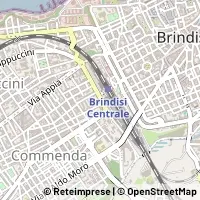 地図 Brindisi