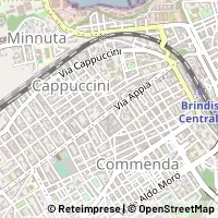 Mapa Brindisi