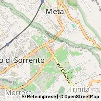 Map Piano di Sorrento