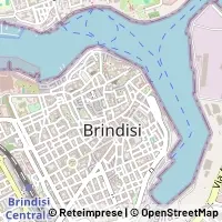 Mapa Brindisi