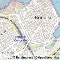 地図 Brindisi