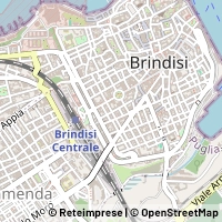地図 Brindisi