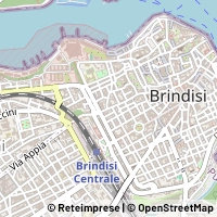 Mapa Brindisi