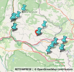 Mappa Via Aldo Moro, 84021 Buccino SA, Italia (9.87)
