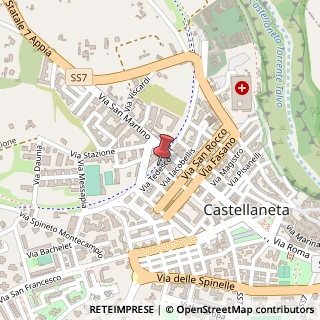 Mappa Via tedesco 28, 74011 Castellaneta, Taranto (Puglia)