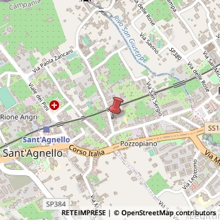 Mappa Via Iommella Grande, 5, 80065 Sant'Agnello, Napoli (Campania)