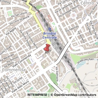 Mappa Via Dalmazia, 27, 72100 Brindisi, Brindisi (Puglia)