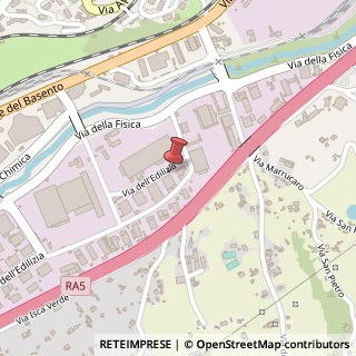 Mappa Via dell'Edilizia, 85100 Potenza PZ, Italia, 85100 Potenza, Potenza (Basilicata)