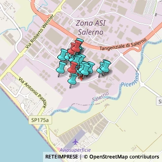 Mappa Viale A. De Luca, 84100 Salerno SA, Italia (0.25357)