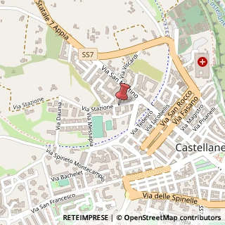 Mappa Via della Stazione, 14, 74011 Castellaneta, Taranto (Puglia)