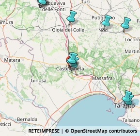 Mappa Via del Mercato, 74011 Castellaneta TA, Italia (22.5825)