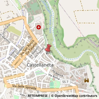 Mappa Via del Mercato, 24, 74011 Castellaneta, Taranto (Puglia)