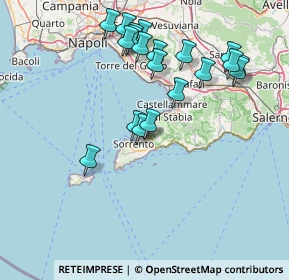 Mappa Via Francesco Saverio Ciampa, 80065 Sant'Agnello NA, Italia (16.907)