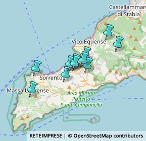 Mappa Via Francesco Saverio Ciampa, 80065 Sant'Agnello NA, Italia (2.48636)