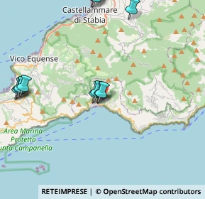 Mappa Via Pestella, 84017 Positano SA, Italia (5.01417)