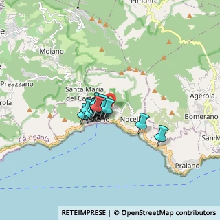 Mappa Via Pestella, 84017 Positano SA, Italia (0.96706)