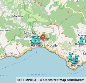 Mappa Via Pestella, 84017 Positano SA, Italia (3.315)