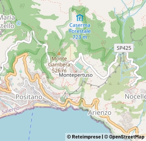 Mappa 84017 Positano SA, Italia (0.3)