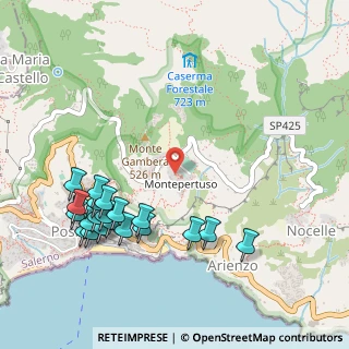 Mappa Via Pestella, 84017 Positano SA, Italia (0.6485)
