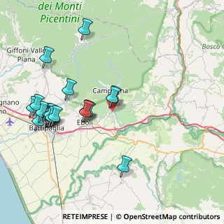 Mappa VIA PRIVATA GELSOMINO MASTROLIA, 84022 Campagna SA, Italia (9.5465)