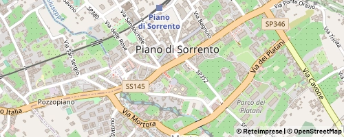 Mappa Piano di Sorrento