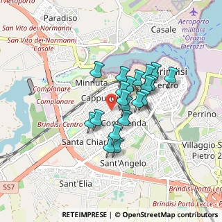 Mappa Via Tito Livio, 72100 Brindisi BR, Italia (0.653)