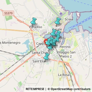 Mappa Via Tito Livio, 72100 Brindisi BR, Italia (1.07727)
