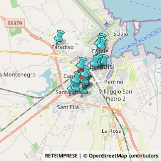 Mappa Via Tito Livio, 72100 Brindisi BR, Italia (1.08176)