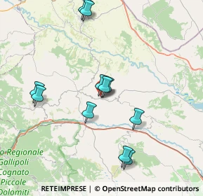 Mappa Via Meridionale, 75014 Grassano MT, Italia (7.87455)