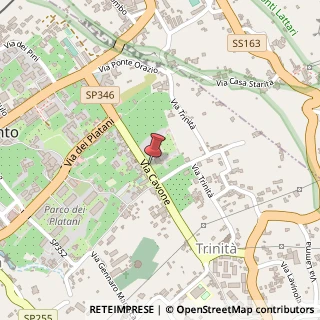 Mappa Via Cavone, 47, 80063 Piano di Sorrento, Napoli (Campania)