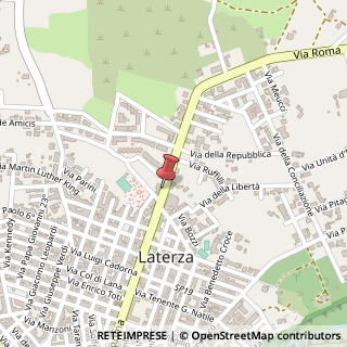 Mappa Via roma 198, 74014 Laterza, Taranto (Puglia)