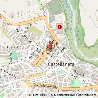 Mappa Via Mauro Fasano, 10, 74011 Castellaneta, Taranto (Puglia)