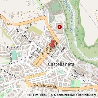 Mappa Via Mauro Fasano, 19, 74011 Castellaneta, Taranto (Puglia)